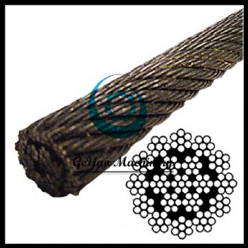 Bright Wire Rope Eips Iwrc 19X7(Rotation Rsistant)(Linear Foot)